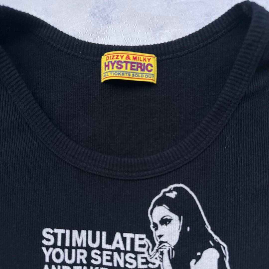 Hysteric Glamour SMOKING GIRL チビTシャツ