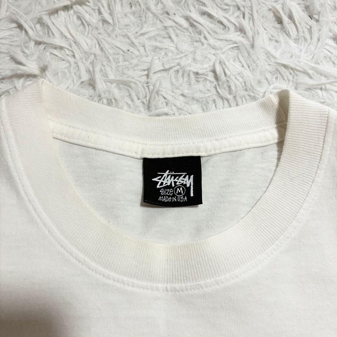 【STUSSY】USA製 vintage SSリンク Tシャツ M