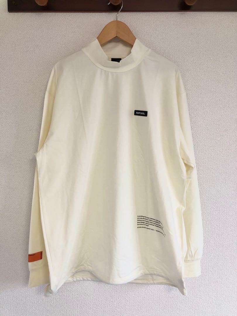 RUFFLOG MOCK NECK TEE サイズM 長袖