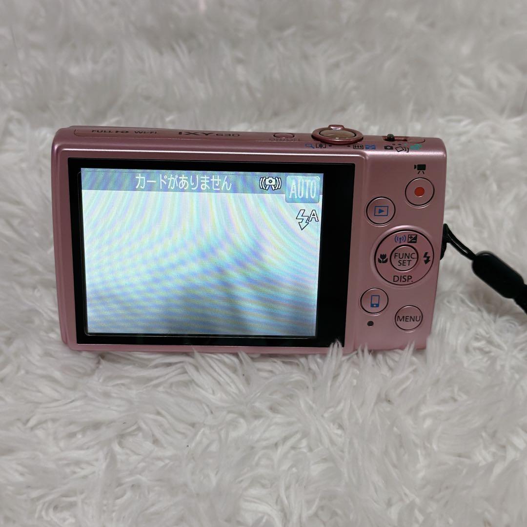 【美品】Canon IXY630 ピンク 充電器付 コンデジ