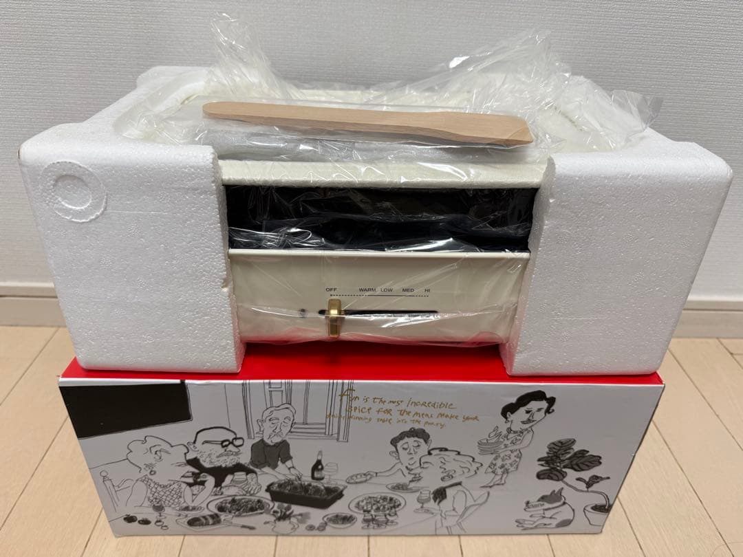 ※新品未使用　BRUNO コンパクトホットプレート ホワイト