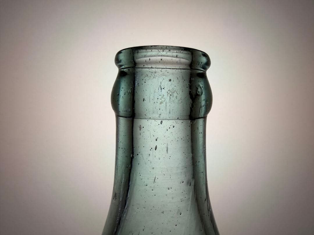 E9 秘蔵品　1900-10年代 コカコーラ ボトル ラベル付　瓶