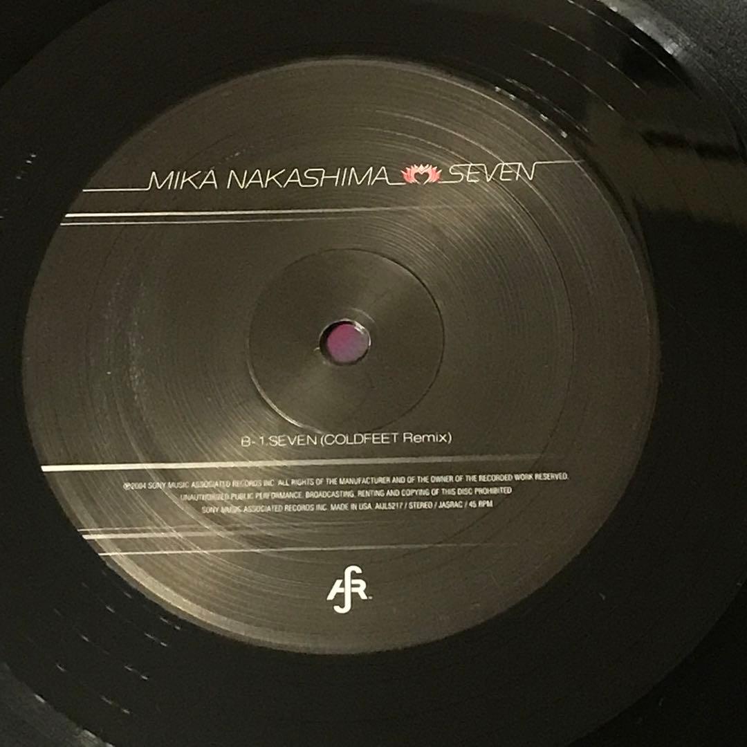 中島美嘉 MIKA NAKASHIMA SEVEN レコード