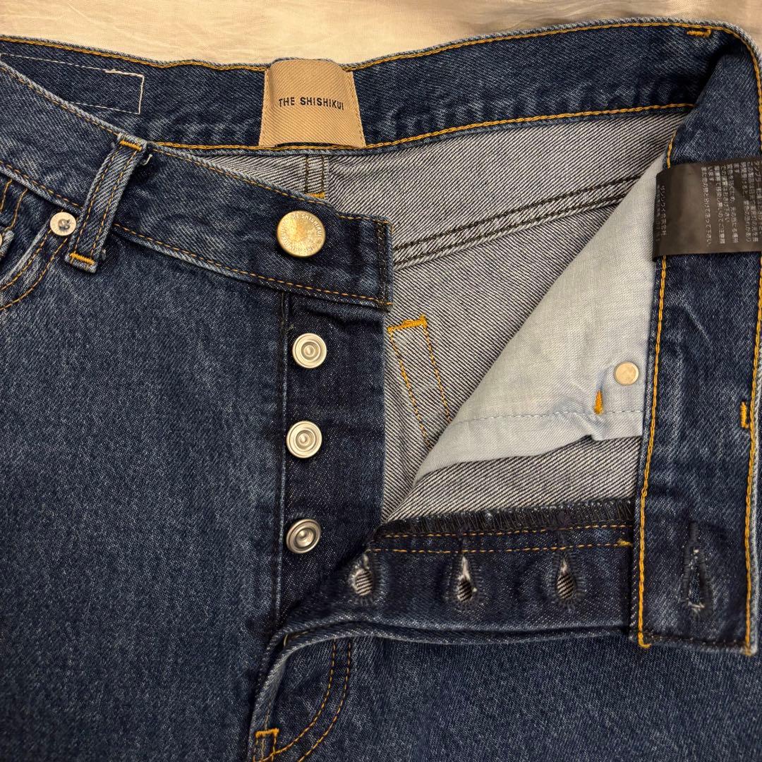 SHISHIKUI シシクイ　EASY JEANS MID USED デニム