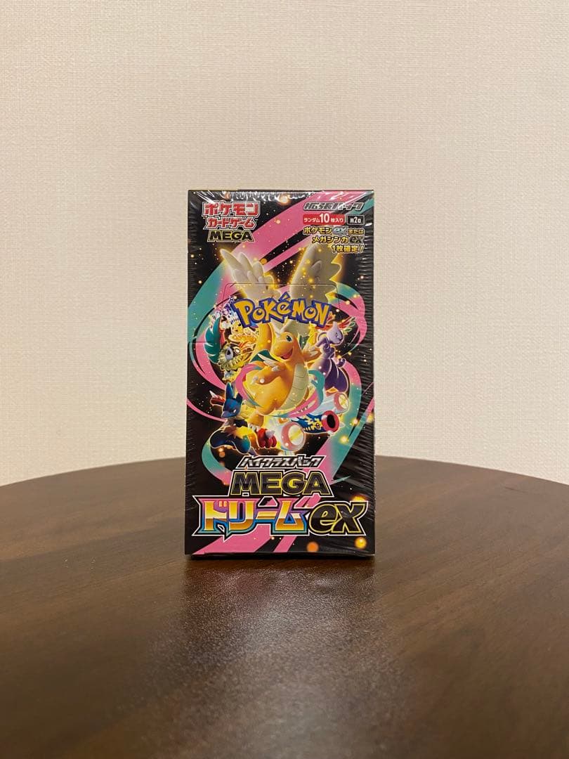 【シュリンク付き・未開封】ポケモンカードゲーム MEGA ドリームEX BOX