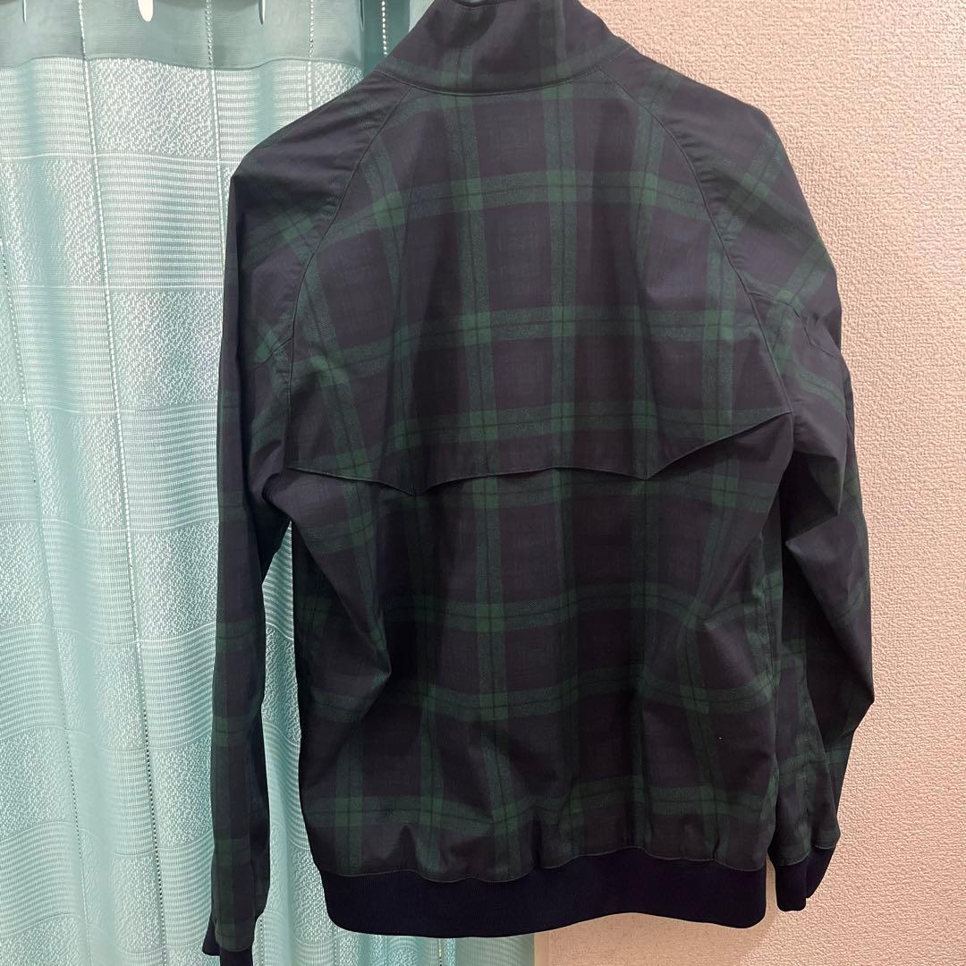 MUNSINGWEAR マンシングゴルフ ジップジャケット チェック柄　Lサイズ