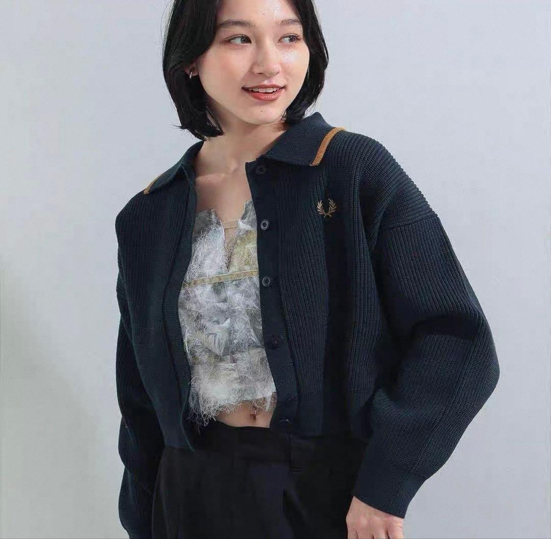 【サン　新品】FRED PERRY×Ray BEAMS /カーディガン