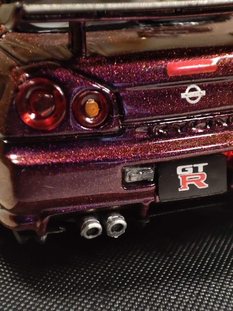 エブロ EBBRO R-34 R34 GT-R SKYLINE PURPLE