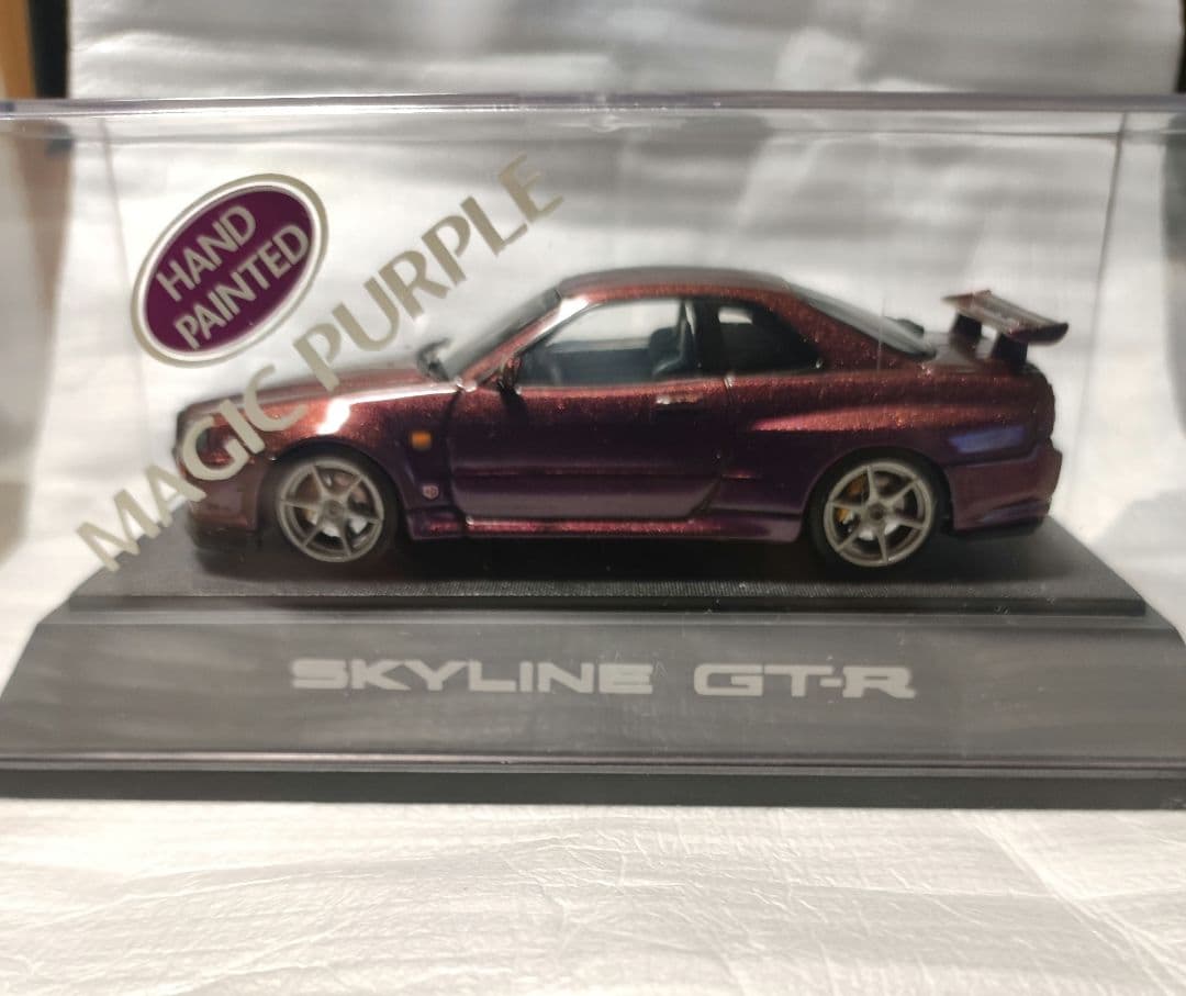 エブロ EBBRO R-34 R34 GT-R SKYLINE PURPLE
