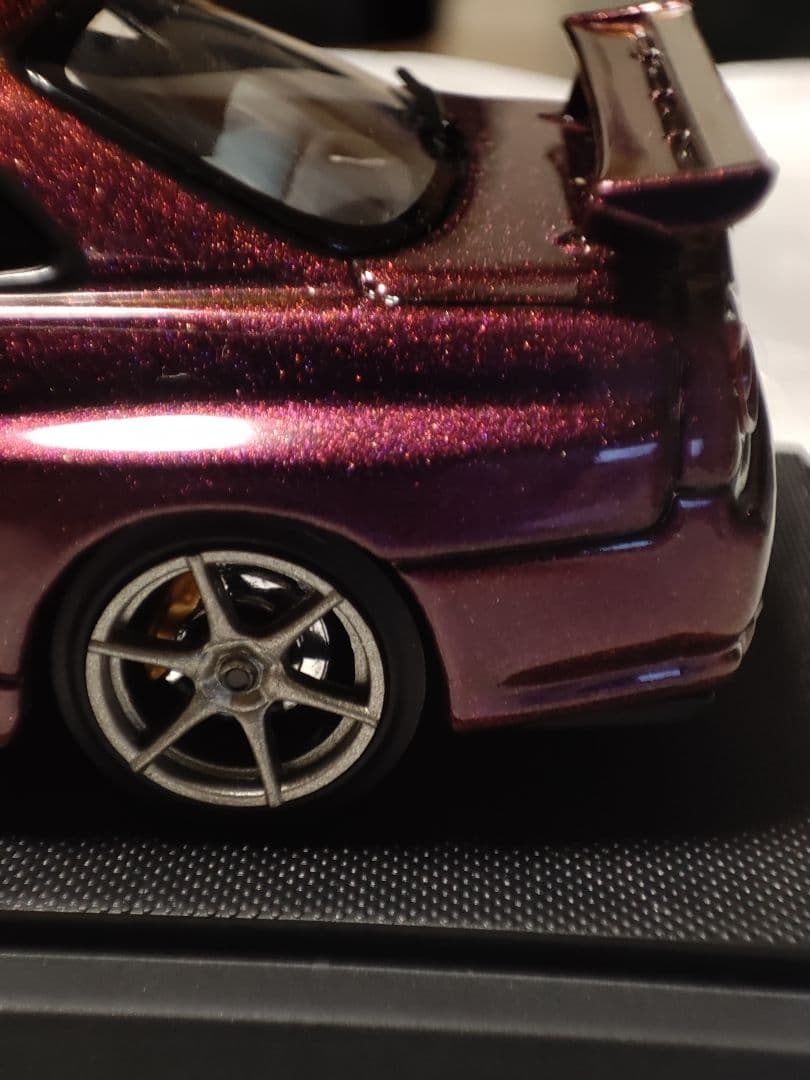 エブロ EBBRO R-34 R34 GT-R SKYLINE PURPLE