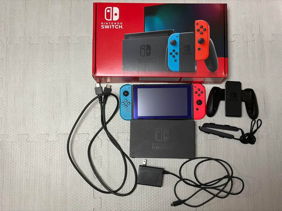 Nintendo Switch 本体【箱付き】【256GB SDカード付き】