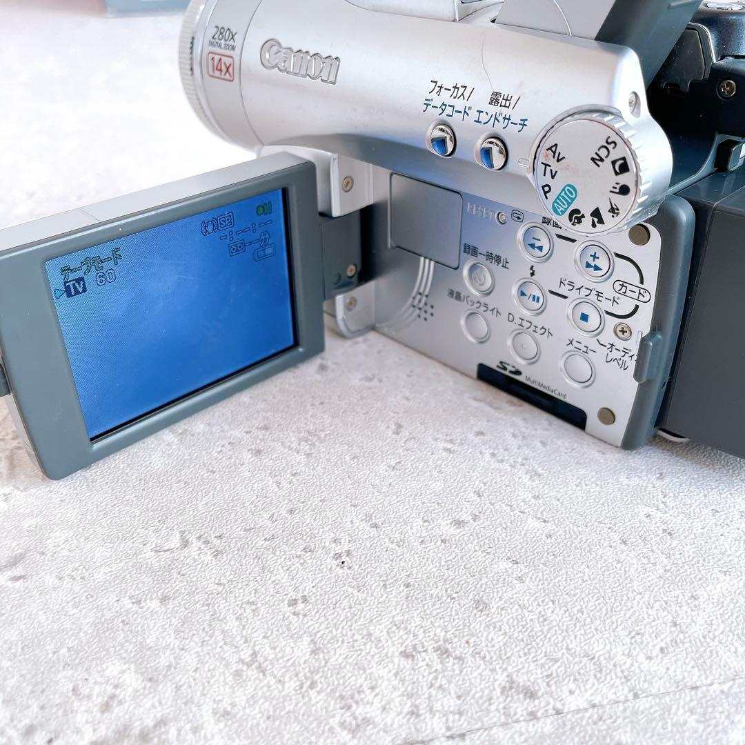 良品 キャノン FV-M300 デジタルビデオカメラminiDV シルバー