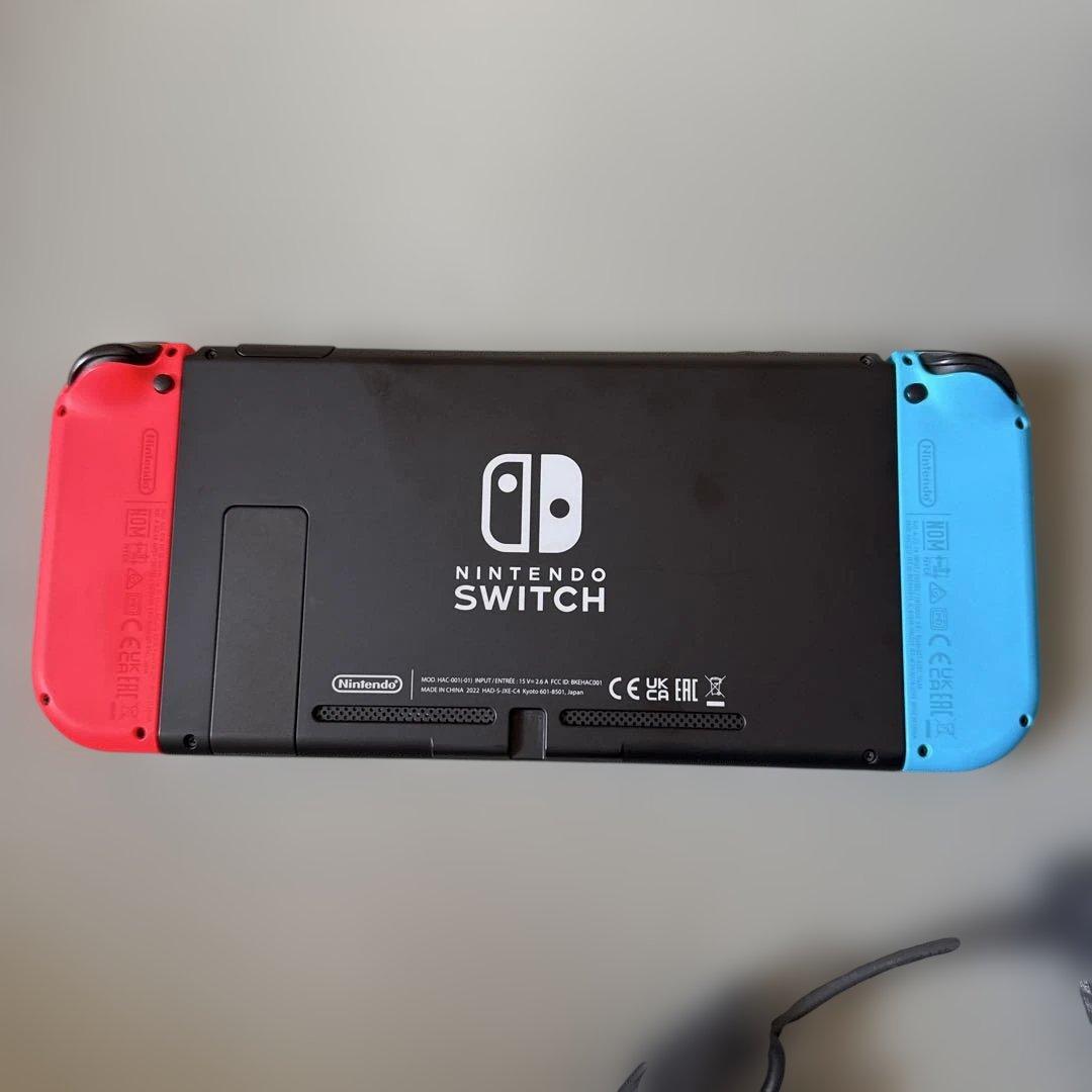 Nintendo Switch ネオンブルー/レッド 本体　バッテリー強化
