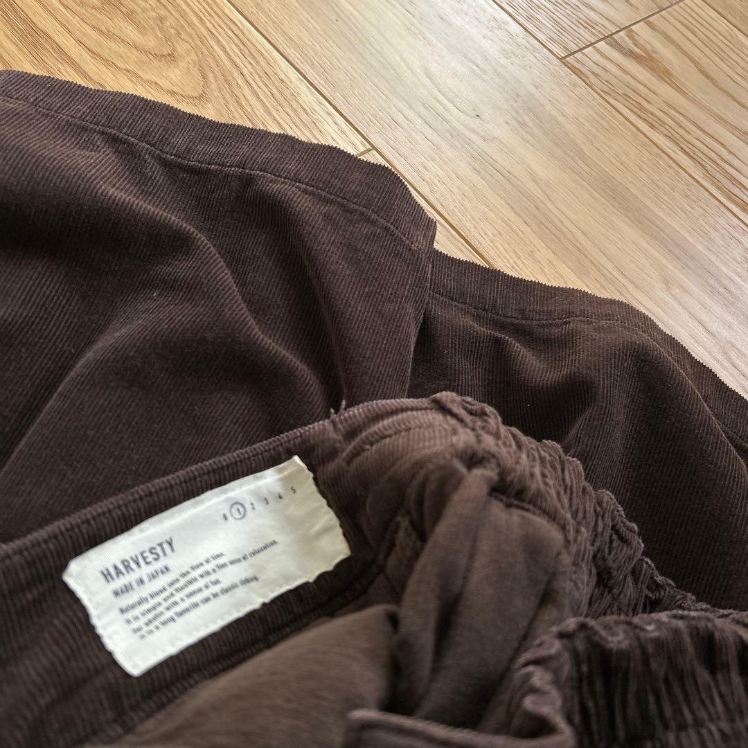 HARVESTY / ハーベスティ コーデュロイ キュロット パンツ
