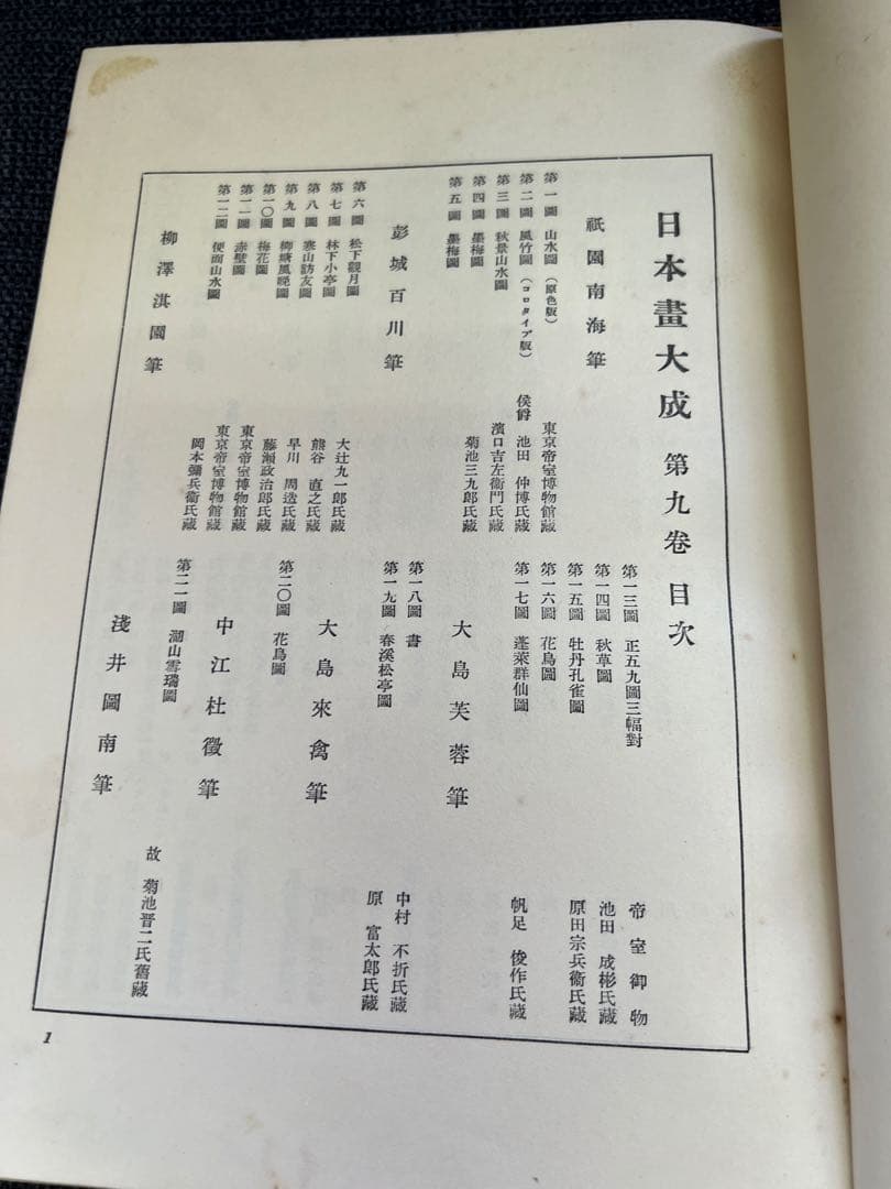 日本書大成 第九巻 南宗派(一)東方書院 書道 美術 伝統文化　アート本デザイン
