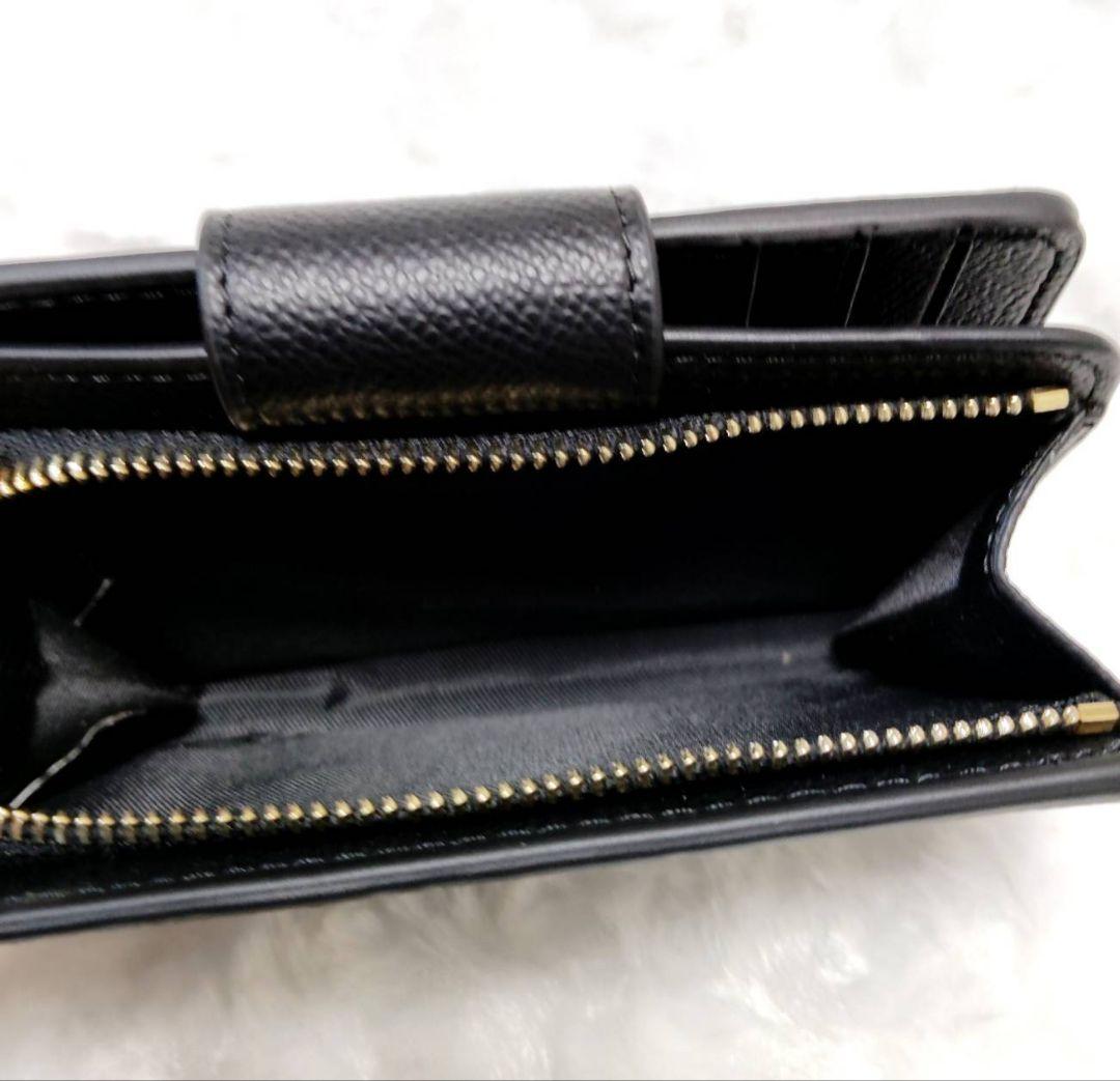 COACH 　二つ折り財布　ブラック
