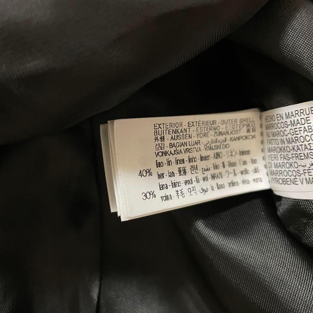 ZARA ZW コレクション フィットブレザー S ダークグレー