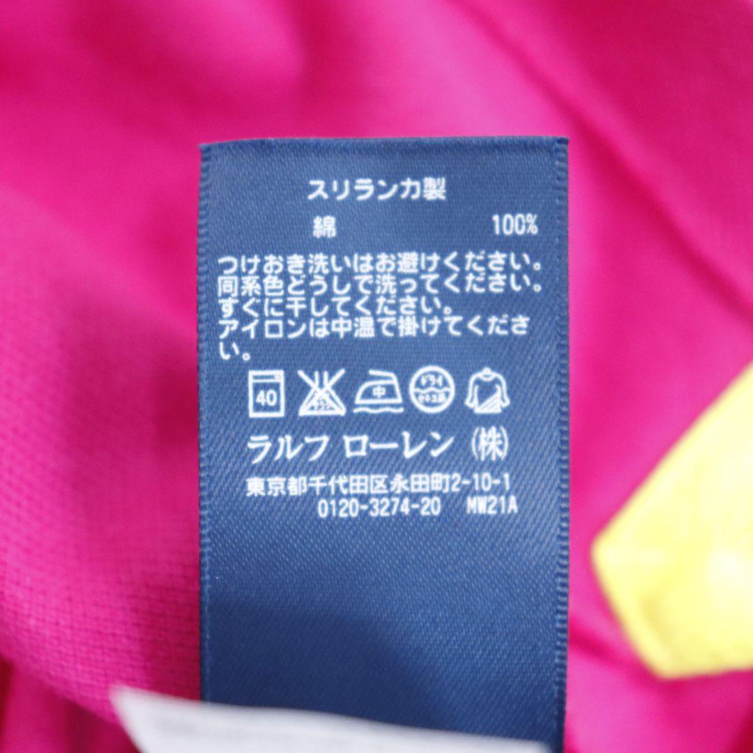 y2k　新品 ラルフローレン ポロシャツ 半袖 ビッグポニー ナンバー刺繍