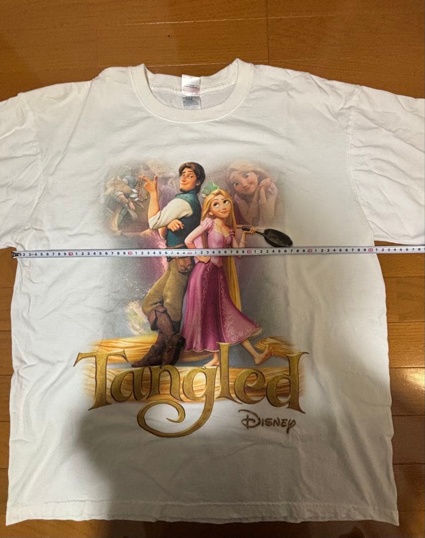 ディズニー　ラプンツェル　ビックプリントTシャツ