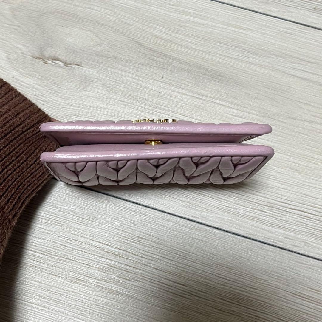 Miu Miu マテラッセレザー 折り財布