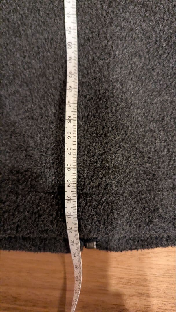 The North Face グレー POLARTEC　ベスト 　Mサイズ