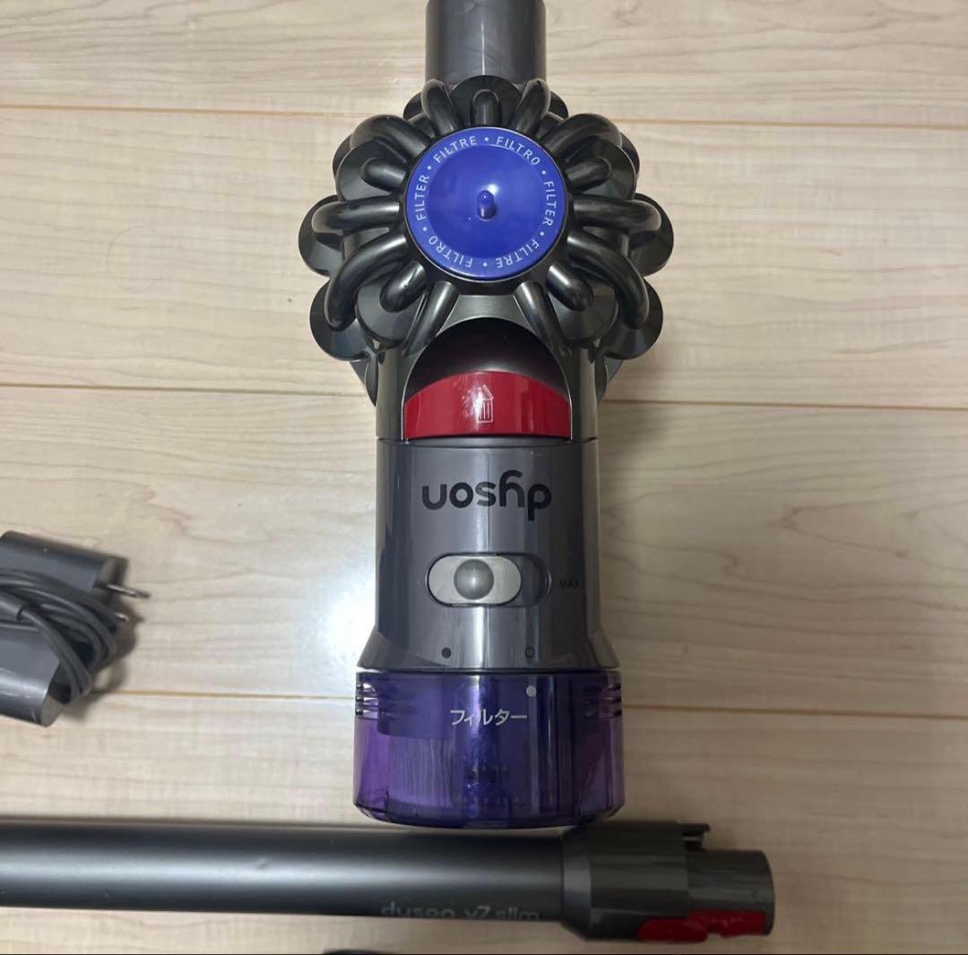 ⑥ すぐ使える！動作品！dysonダイソンコードレスクリーナー純正SV10K