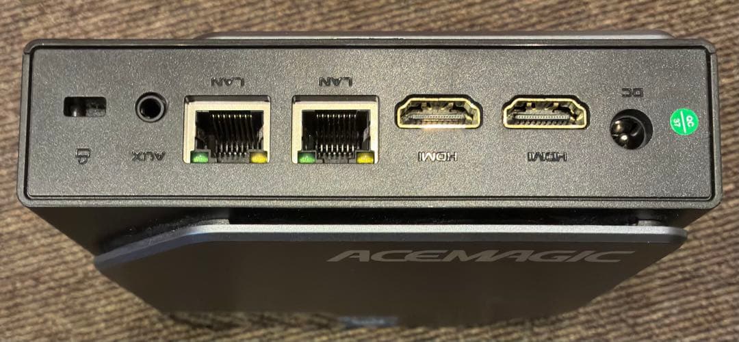 ミニPC ACEMAGIC MINI PC N100