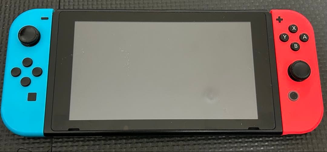ア*ム様 Nintendo Switch 本体 青/赤 Joy-Con 付属品あ