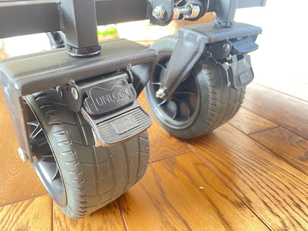ラスト１点割引可能　200L折りたたみ式 キャリーワゴン アウトドア キャンプ用