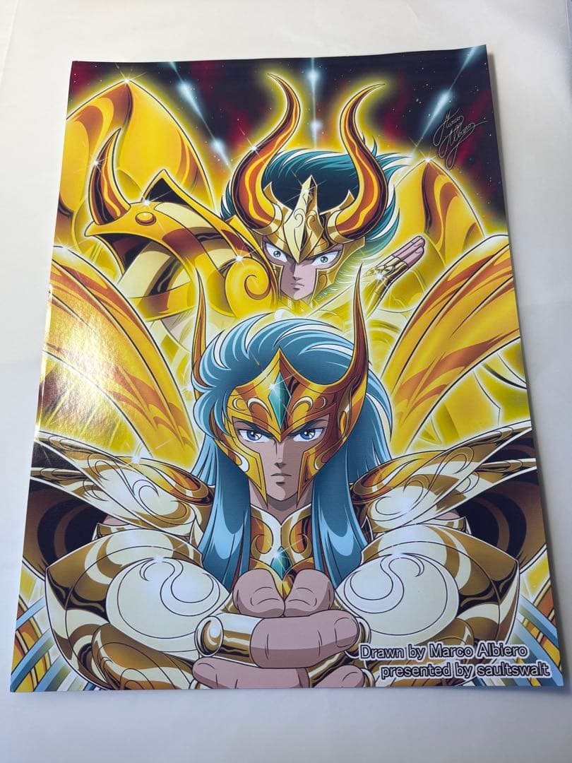 聖闘士星矢 黄金聖闘士 スタジオザルツウェルツ カミュ本