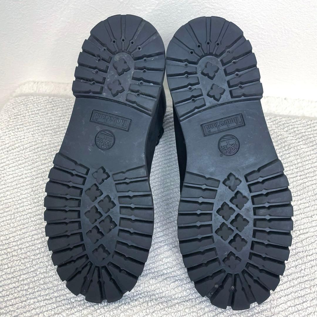 美品Timberland ティンバーランド ブーツ 黒 23.5cm 12907