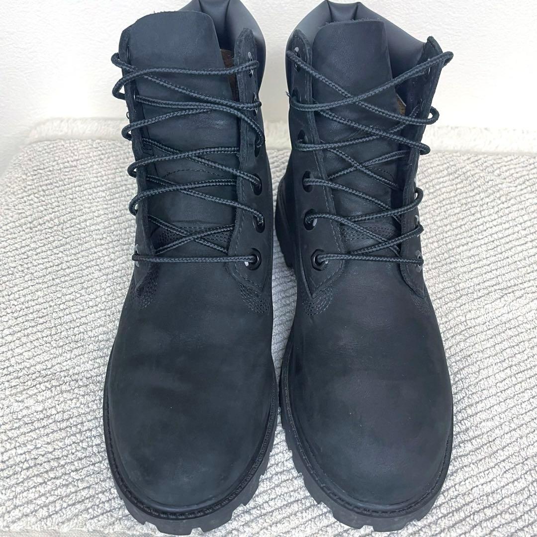 美品Timberland ティンバーランド ブーツ 黒 23.5cm 12907