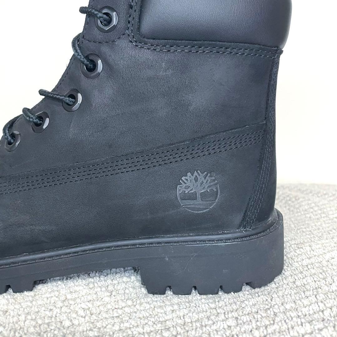 美品Timberland ティンバーランド ブーツ 黒 23.5cm 12907