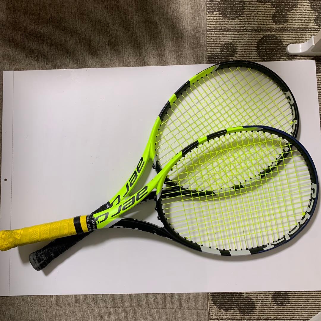 Babolat バボラテニスラケット「アエロゲーマー」2本 グリップG1