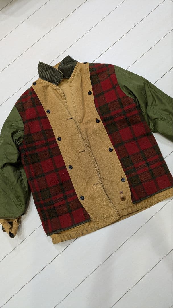 80年代 L.L.Bean/ダックワークジャケット/USA製/ライナー脱着