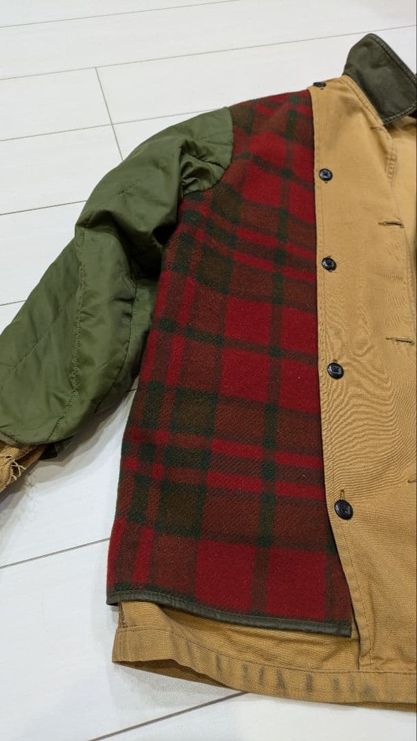 80年代 L.L.Bean/ダックワークジャケット/USA製/ライナー脱着