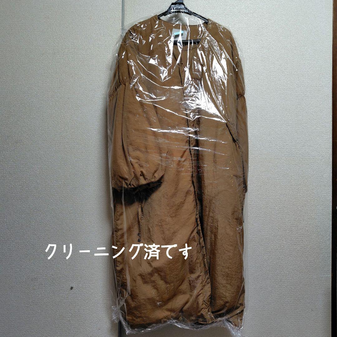 moussy　М_(エムアンダーバー)カポックキルト中綿ロングコート