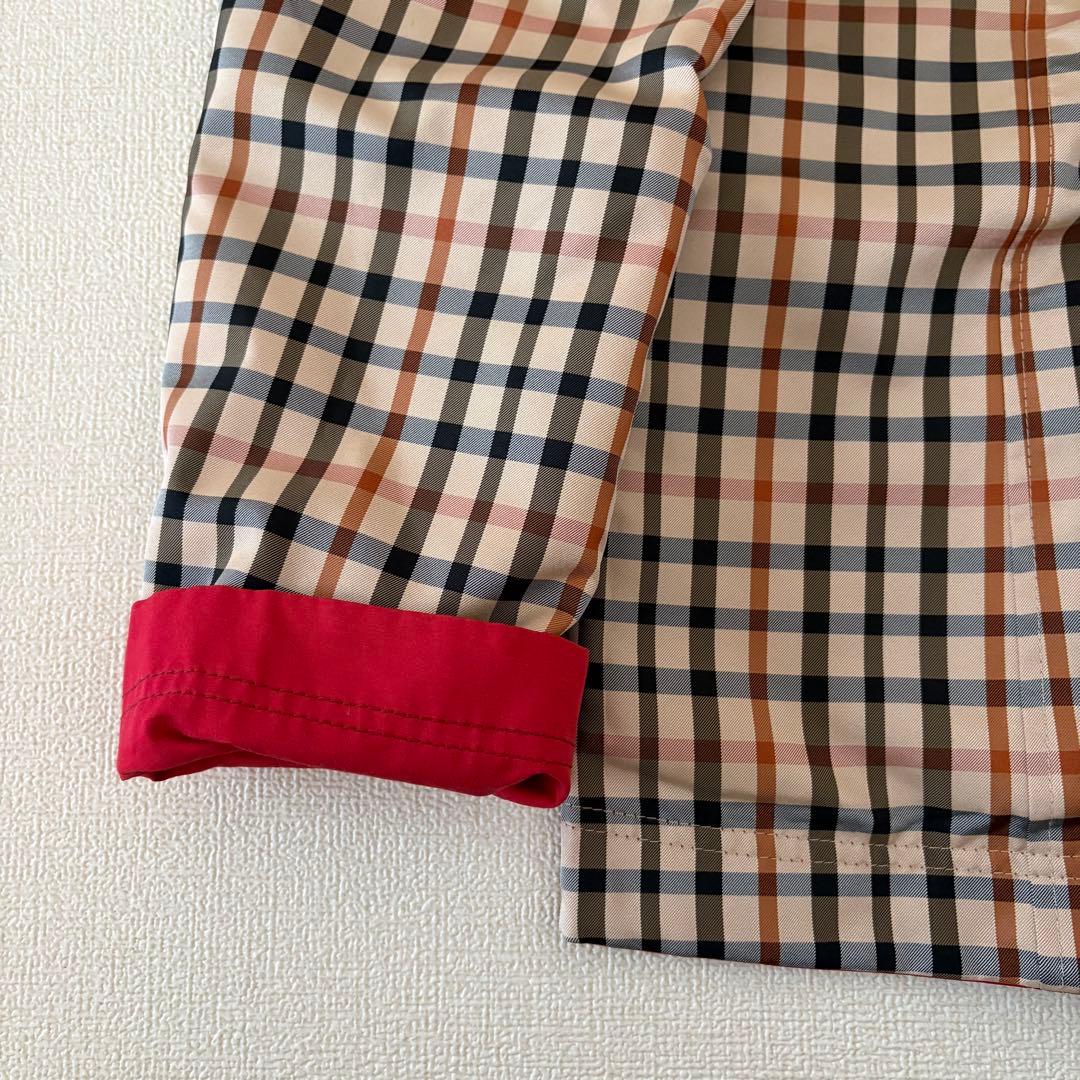 【美品】DAKS　ハウスチェック　リバーシブル　ジャケット　40