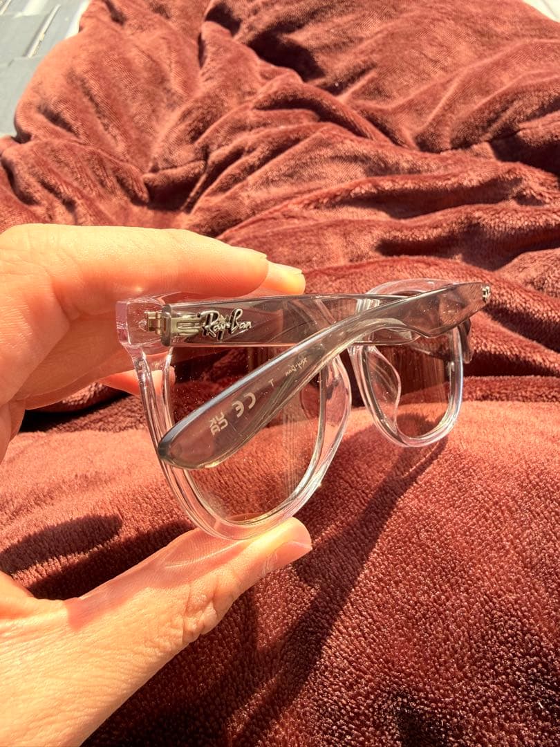 Ray-Banサングラス　クリアフレーム　レイバン