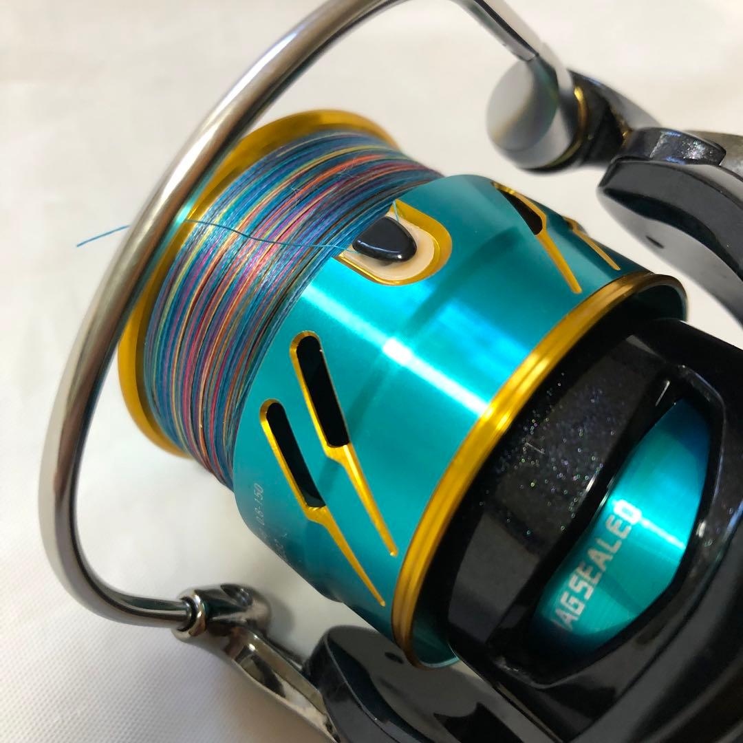 やっちゃん　ダイワ　17 エメラルダス　MX 2508PE-H ライン付