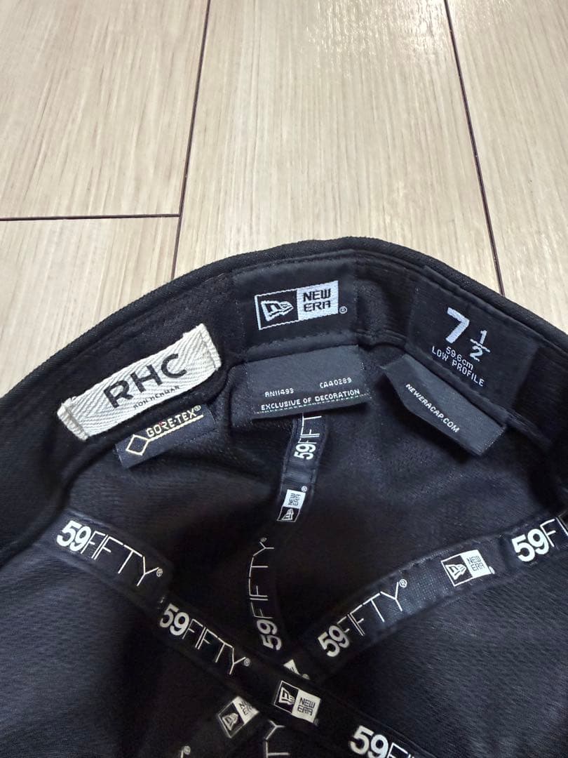 RonHerman ロンハーマン ニューエラ New Era 黒　ゴアテックス