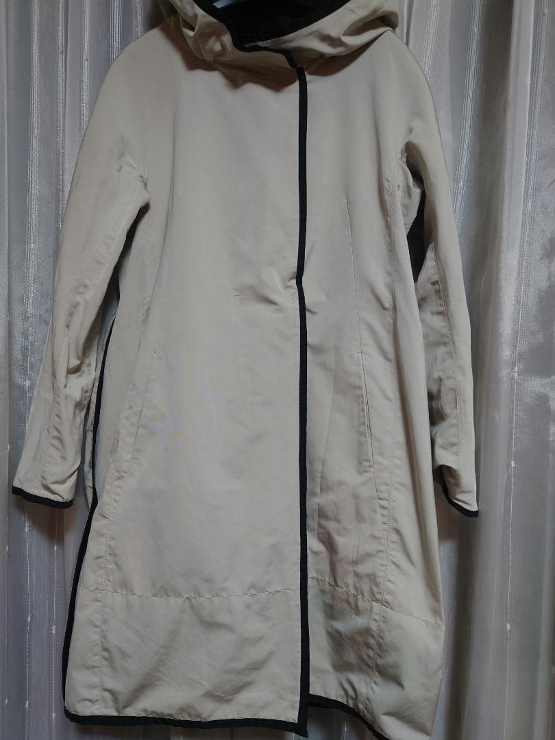再値下げ極美品☆S'MAXMARAリバーシブルタフタコート☆コットン４５%黒４０