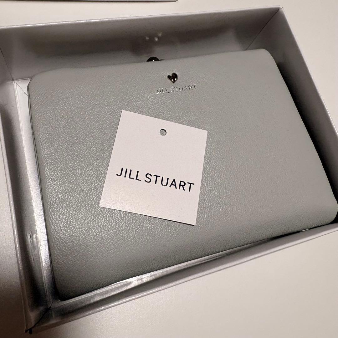 1点限り❣️JILLSTUART ジルスチュアート アイスブルー 財布 がま口