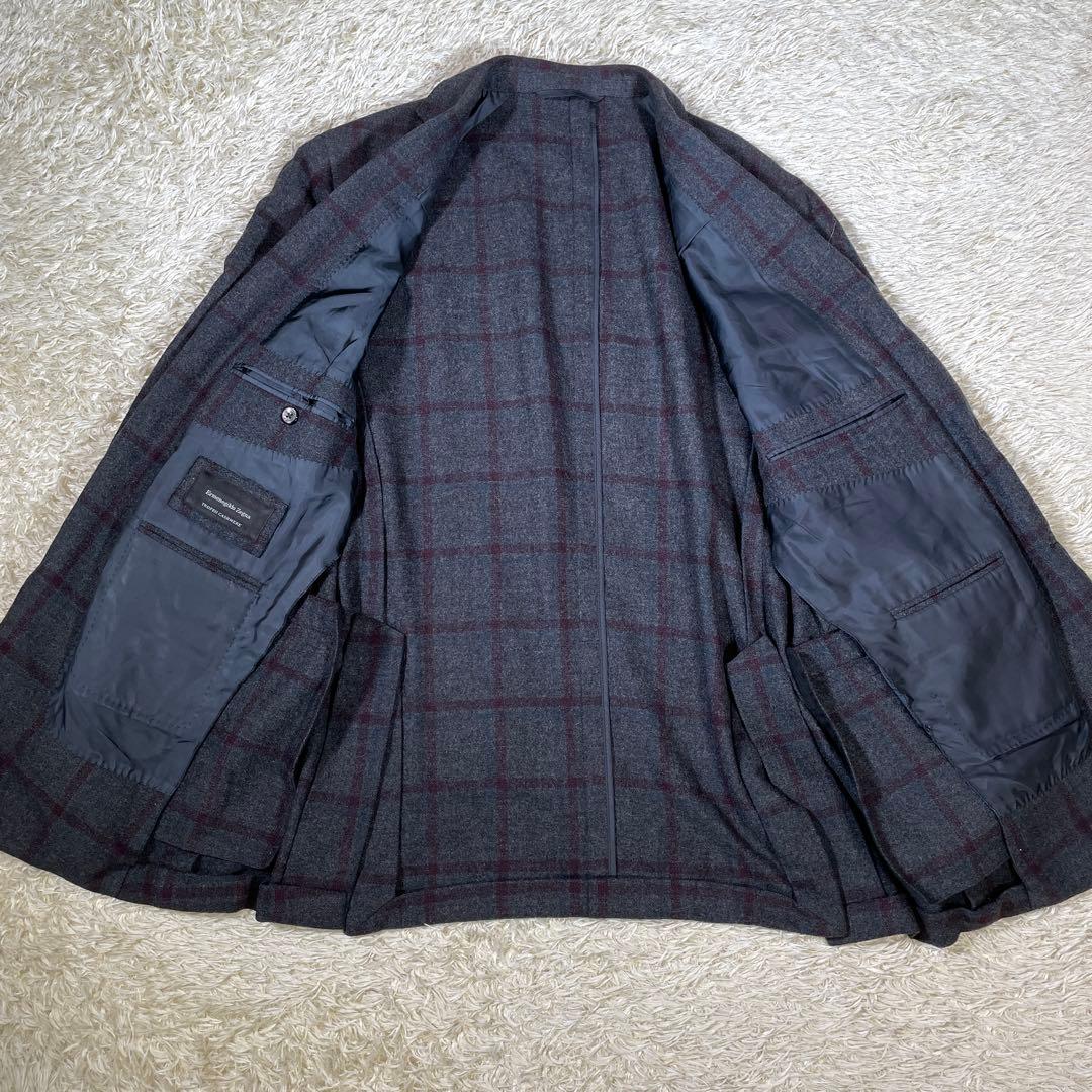 エルメネジルドゼニア trofeo cashmere テーラードジャケット 52