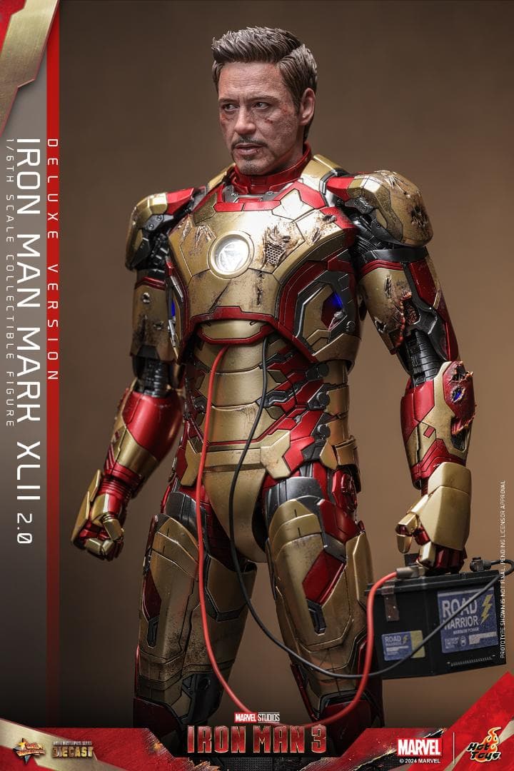 ホットトイズ 1/6 アイアンマン3 マーク42 DX版 MMS759D66