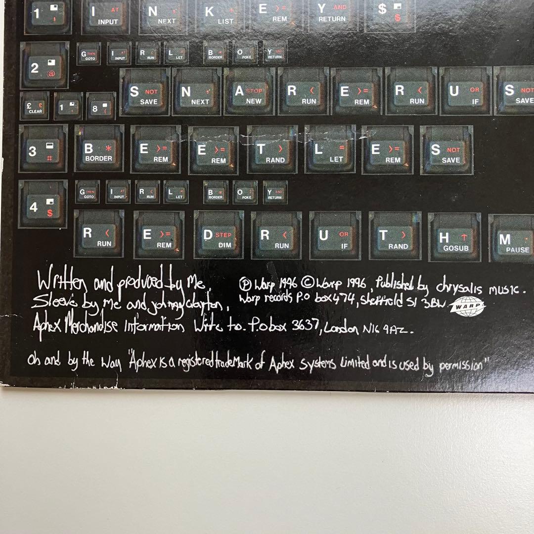 Aphex Twin/ \"Girl/Boy\" E.P. 12\" 1996年