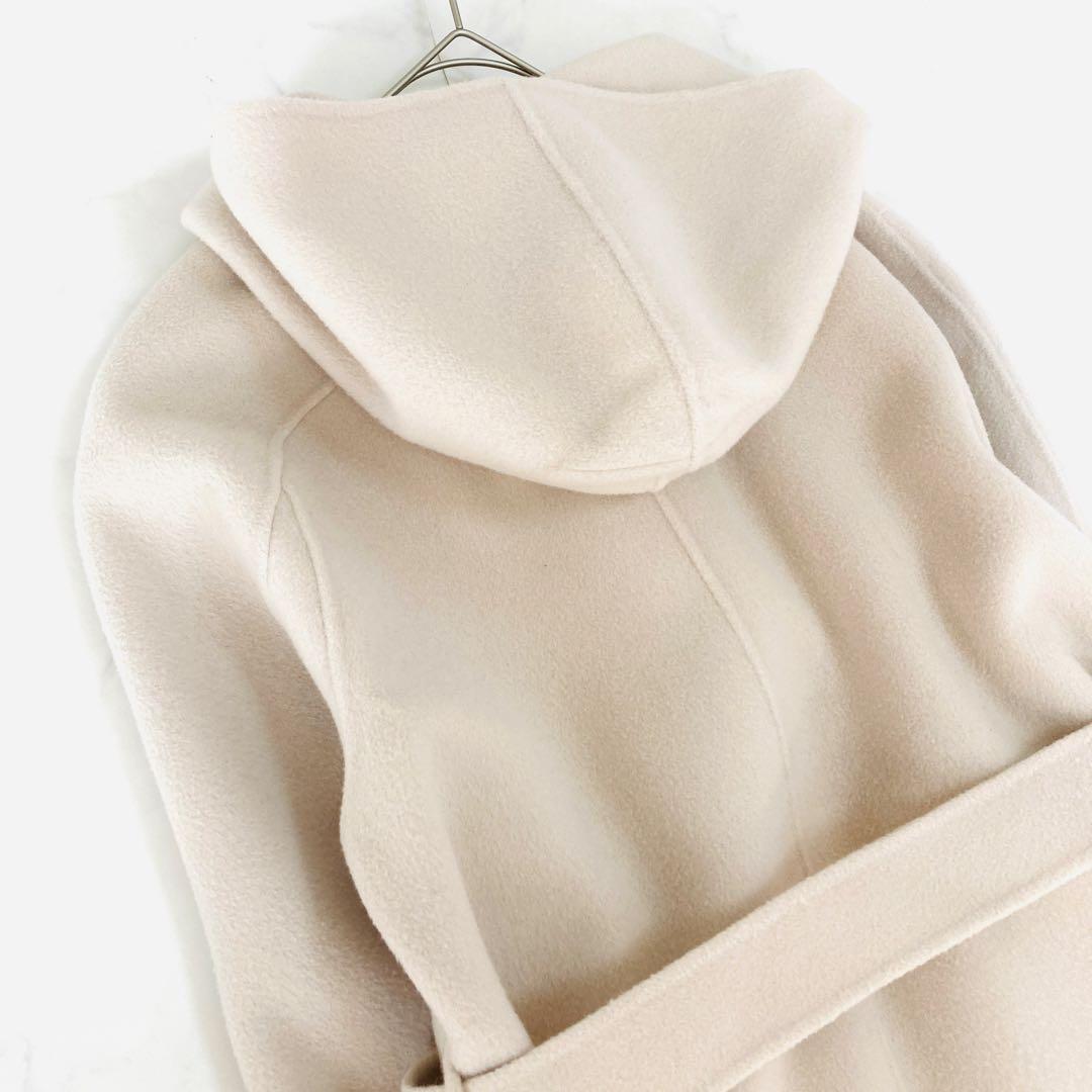 美品✨️アナイ　リバーシャルム　フードコート　フード　ベルト ロング丈　38