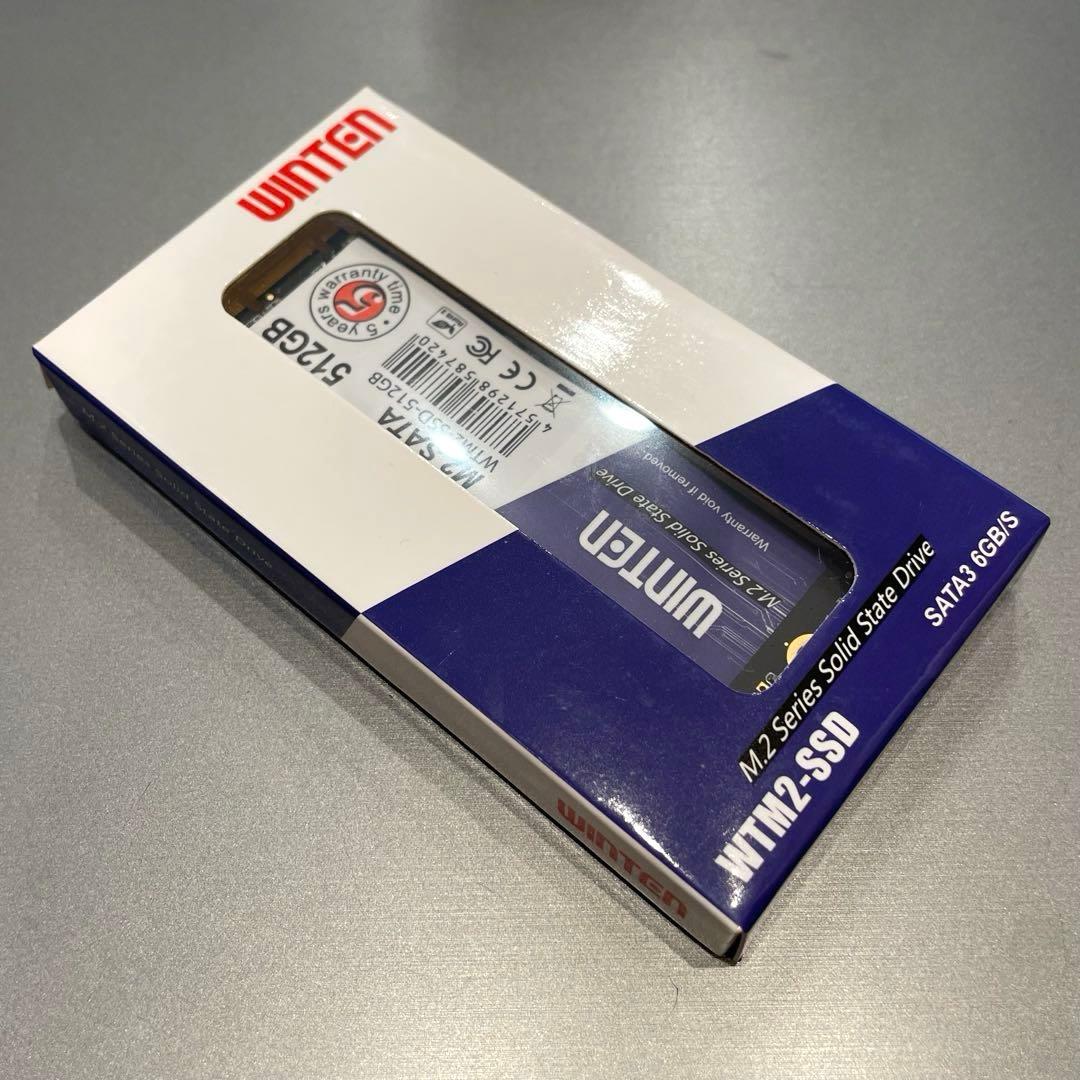 た*ん様 SSD M.2 SATA 512GB 2280 3D NAND SAT