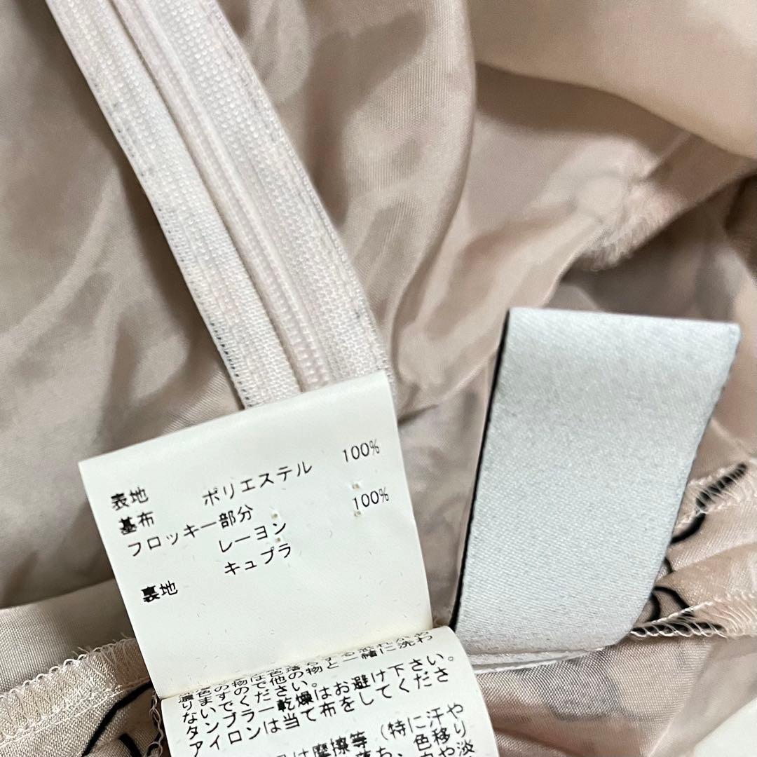 専用⭐︎現行 ANAYI オパールフロッキー ワンピース フラワー 38 M