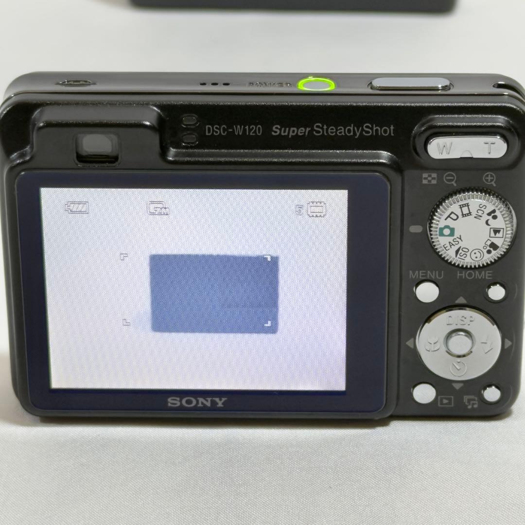 SONY DSC-W120 動作品 充電器付 オールドコンデジ